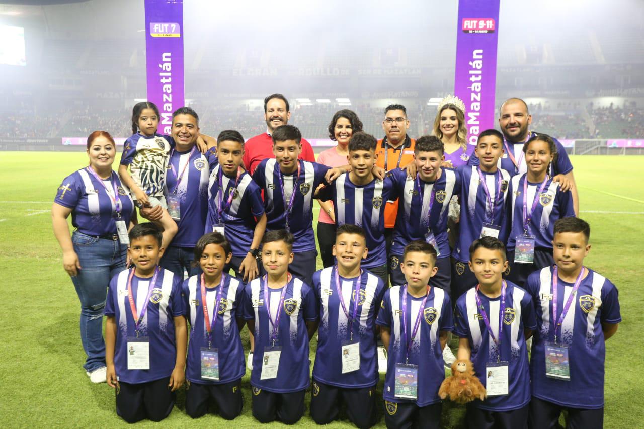 $!Colorido inicio de la Copa Mazatlán de Futbol 7