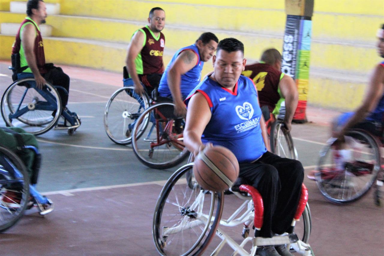 $!Escuinapa es campeón del Cuadrangular de Baloncesto en Silla de Ruedas