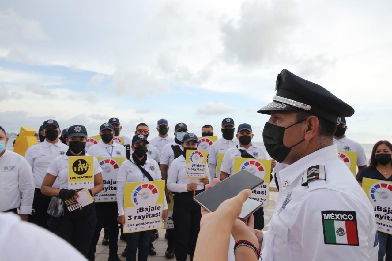 $!El peatón es uno de los actores más vulnerables, hay que buscar más conciencia para evitar muertes: SSPM