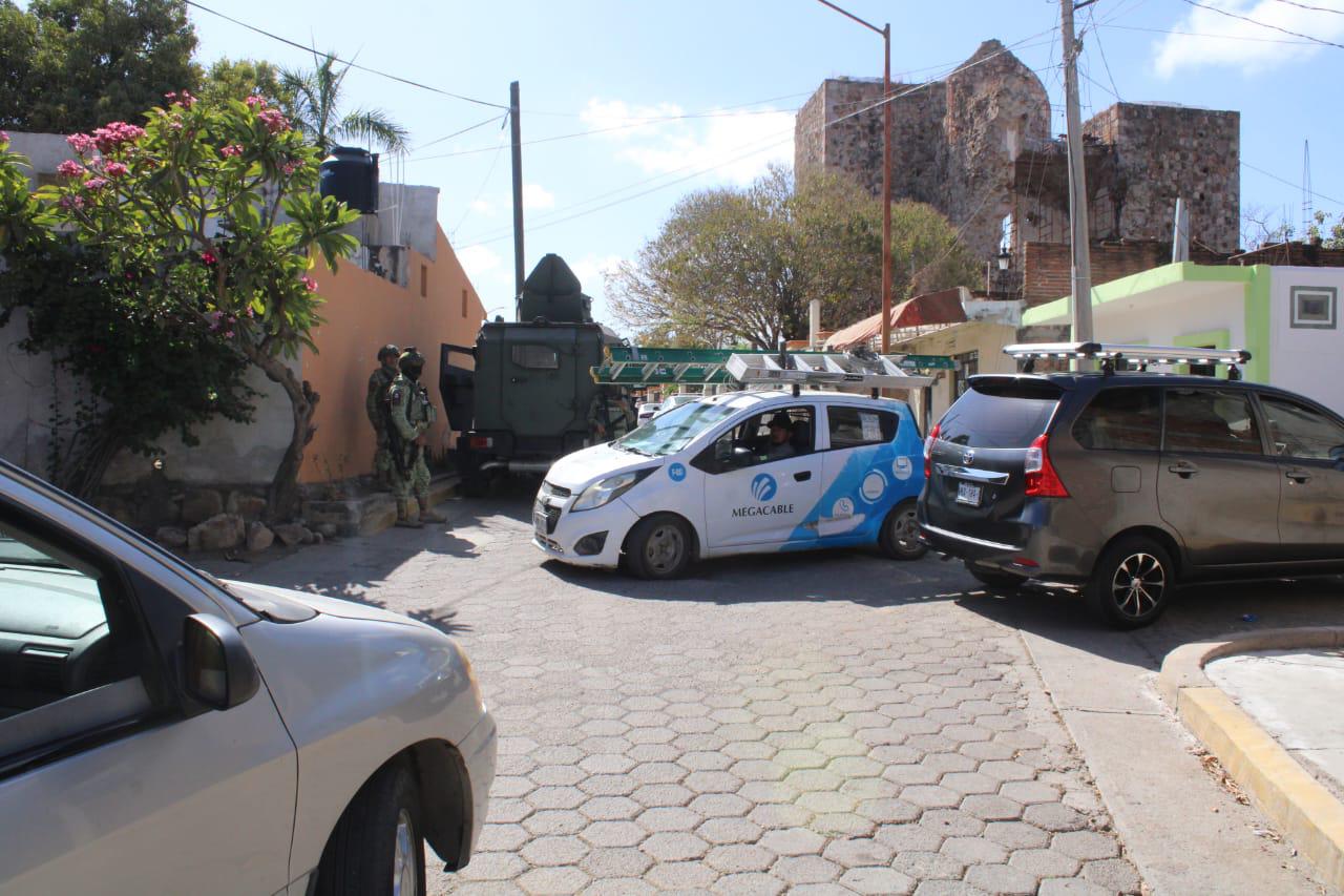 $!Rodean fuerzas de seguridad Museo Lola Beltrán en Rosario por Mesa de Paz