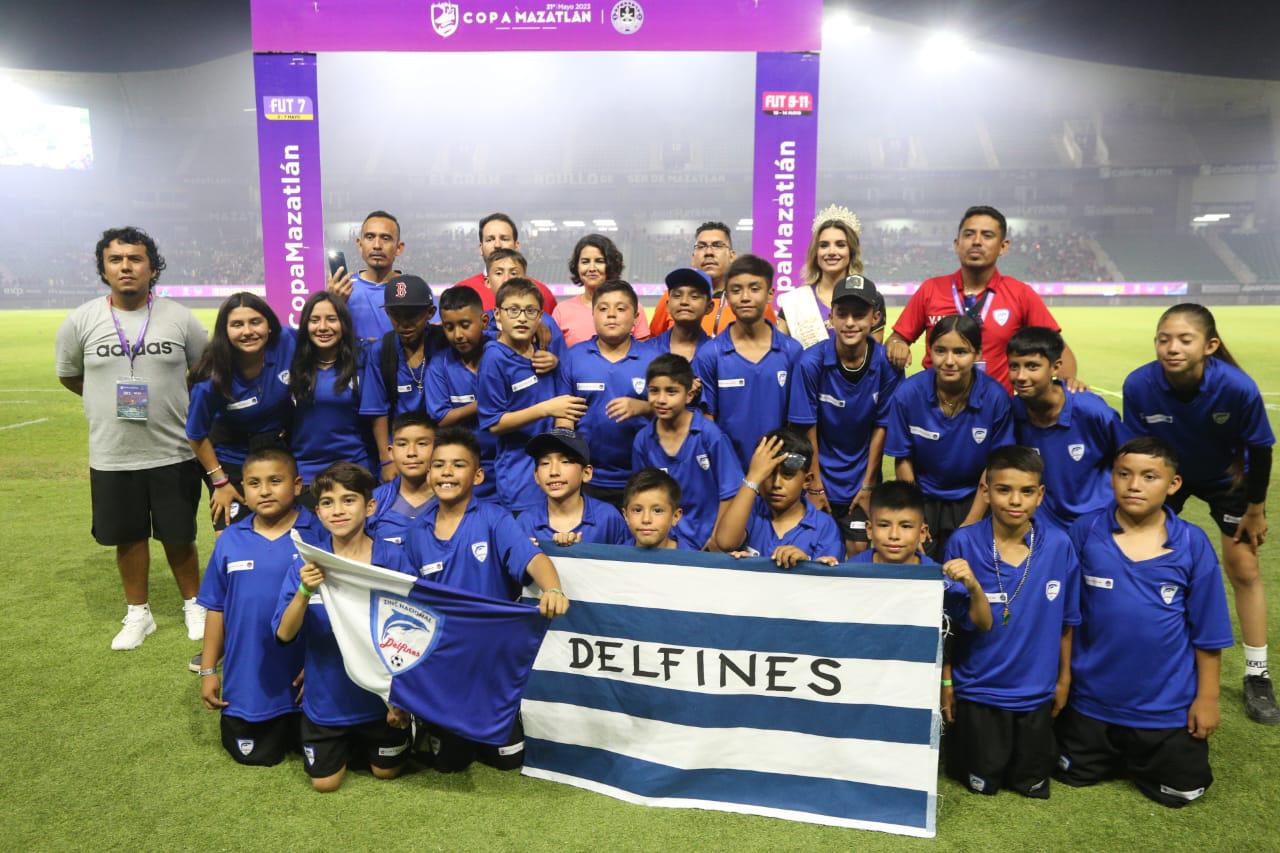 $!Colorido inicio de la Copa Mazatlán de Futbol 7