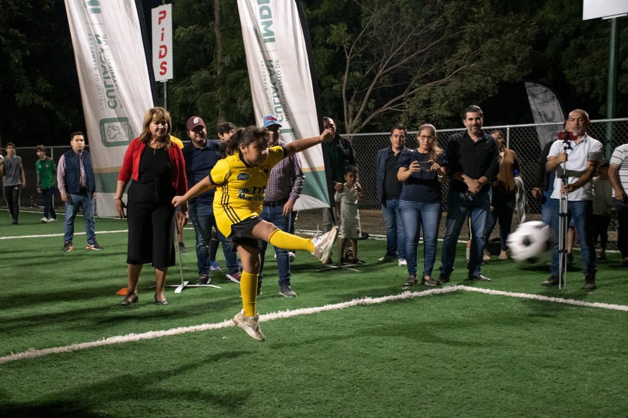 $!Recibe Culiacán espacios deportivos rehabilitados por el PIDS