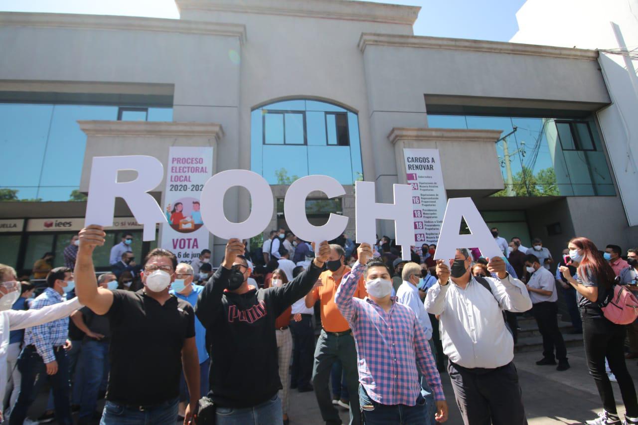 $!Se registra Rubén Rocha Moya como candidato a la Gubernatura por Morena