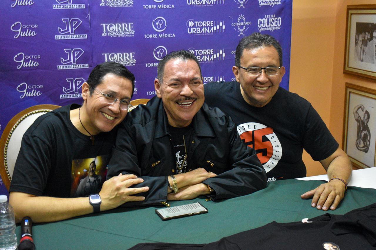 $!Julio Preciado junto a Daniel Cruz y Julio Ramos.