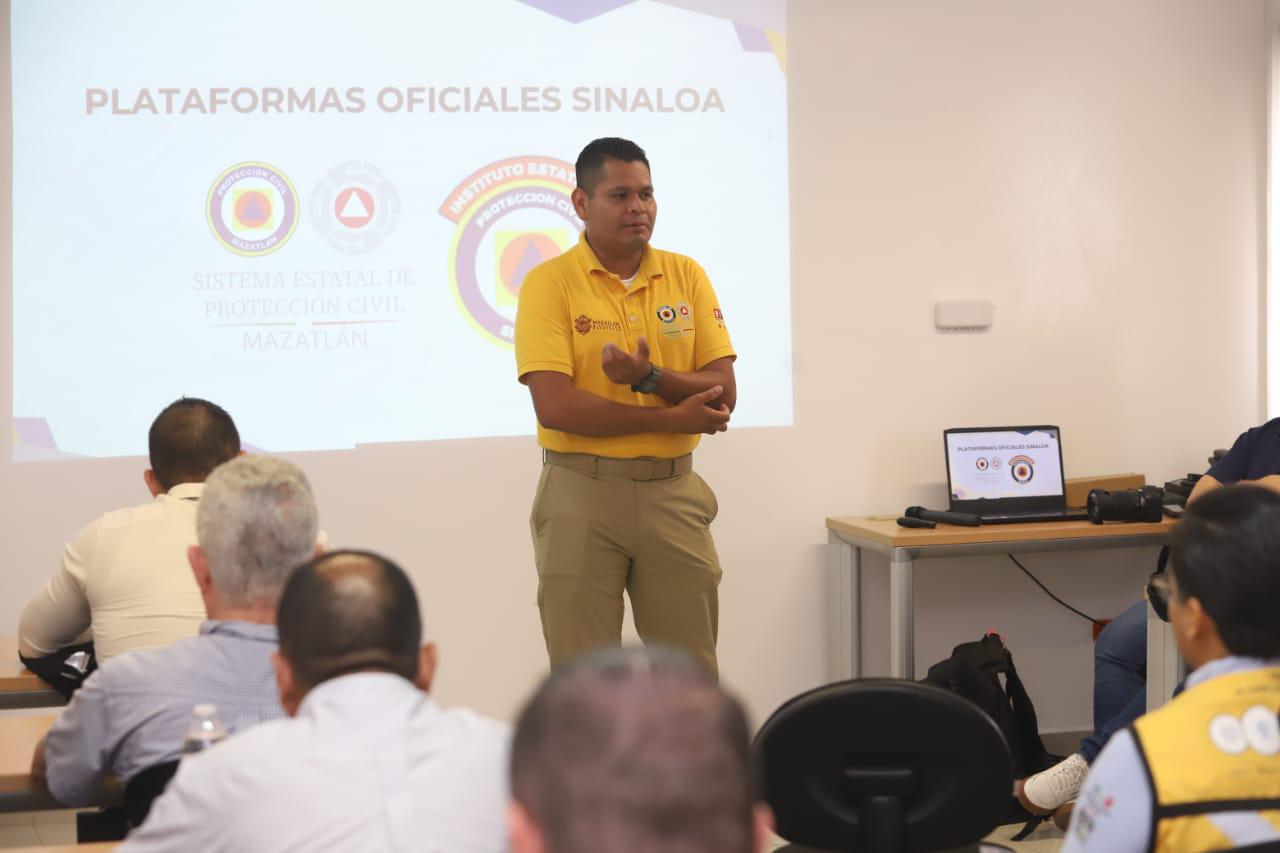 $!Exhortan a población y a empresas a estar preparados para prevenir afectaciones por fenómenos meteorológicos