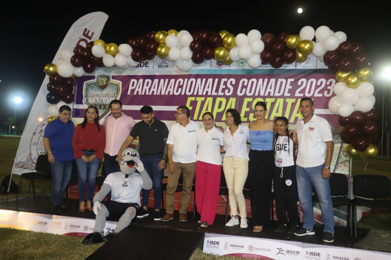 $!Reina ambiente festivo en inauguración de etapa estatal de Paranacionales Conade