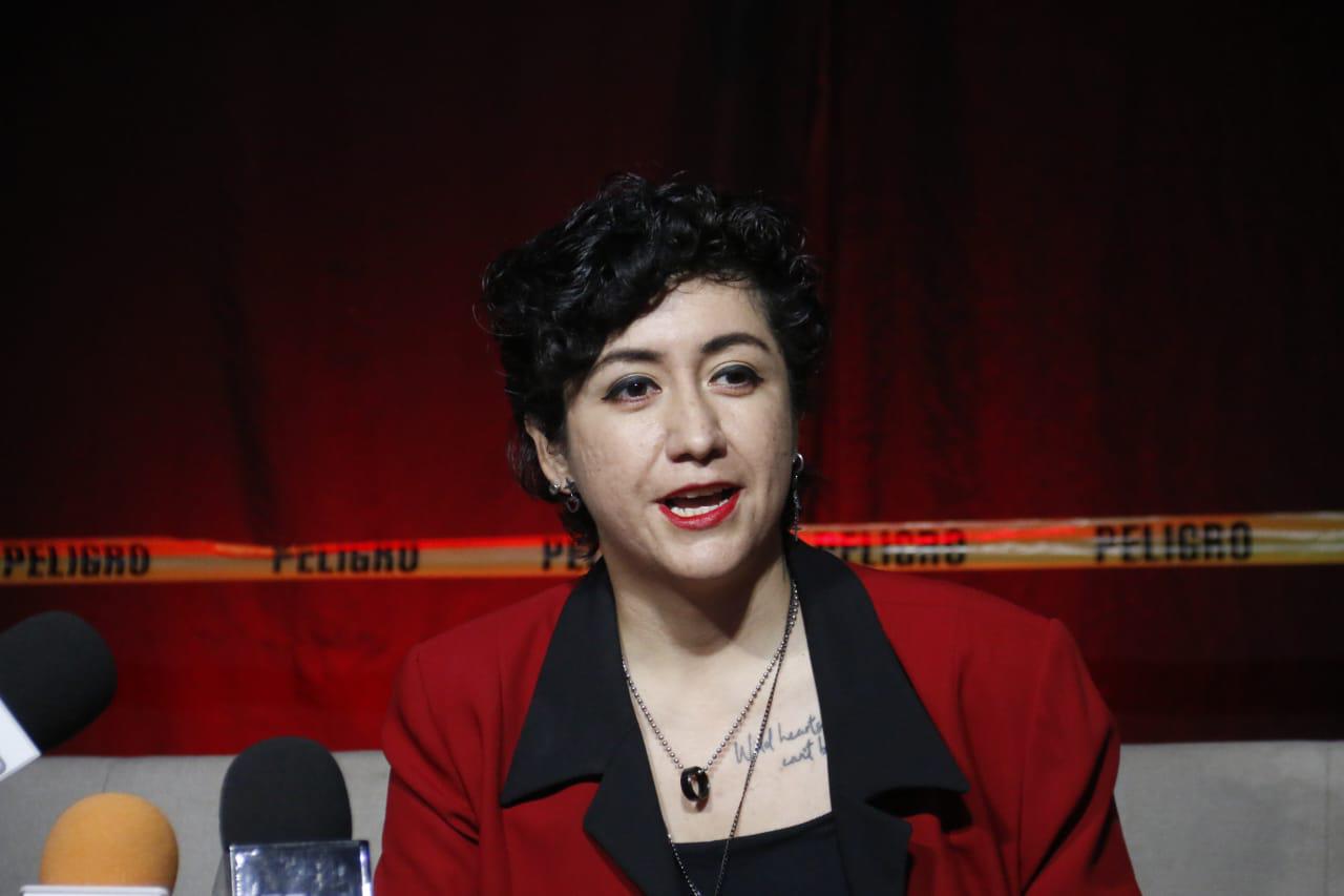 $!Jéssica Aceves, directora y escritora de la obra.