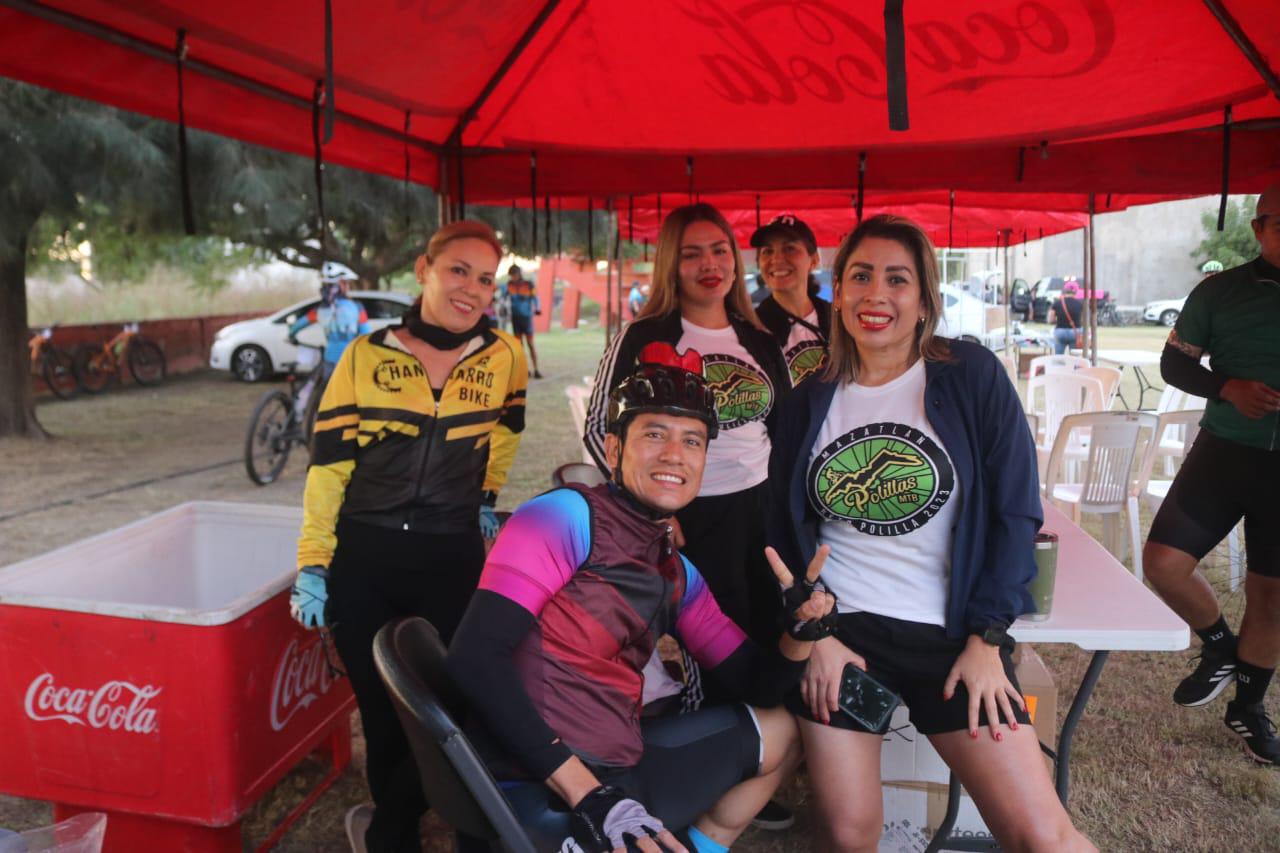 $!Toman 300 ciclistas el Reto Polillas 2023