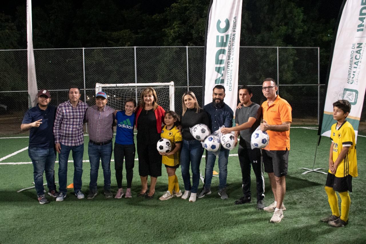 $!Recibe Culiacán espacios deportivos rehabilitados por el PIDS