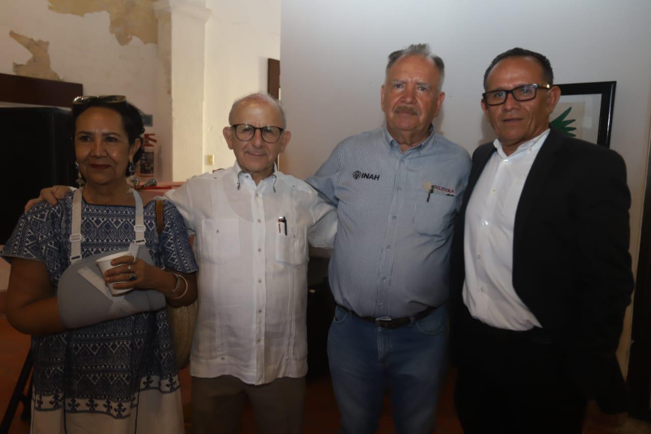 $!Marisa Gómez, Diego Prieto, Servando Rojo Quintero y José Juan Rendón Gómez.