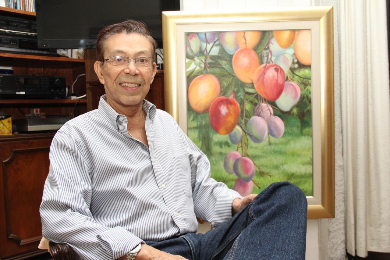$!Pinta el maestro Armando Nava su último cuadro