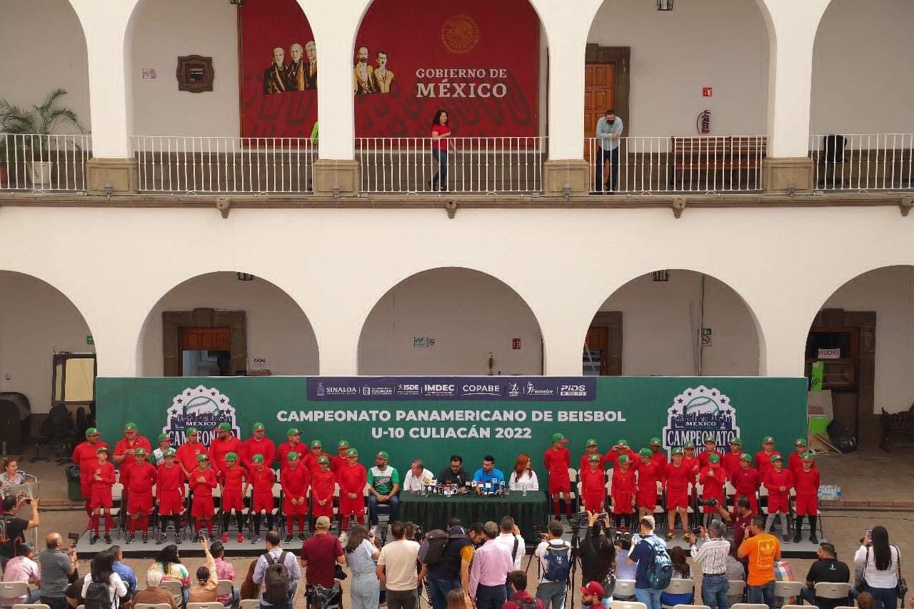 $!Presentan Panamericano de Beisbol U-10, en Culiacán