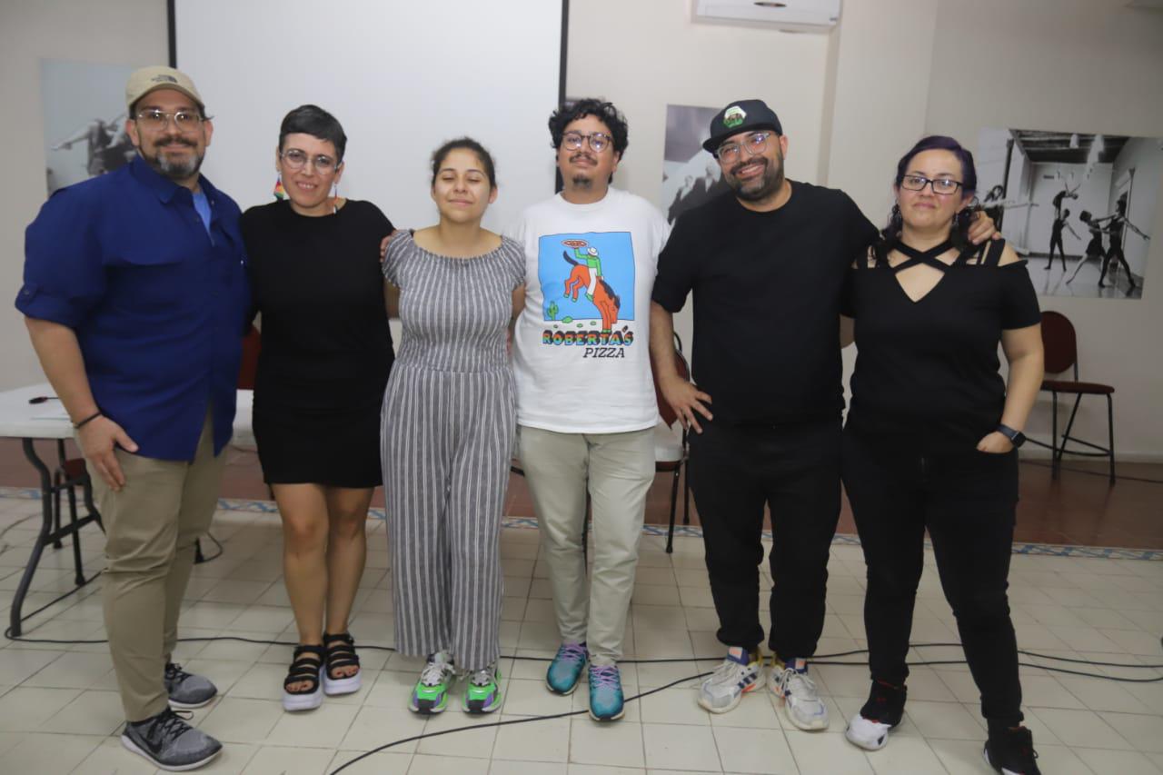 $!Organizadores de la gira y gente de Spotify.