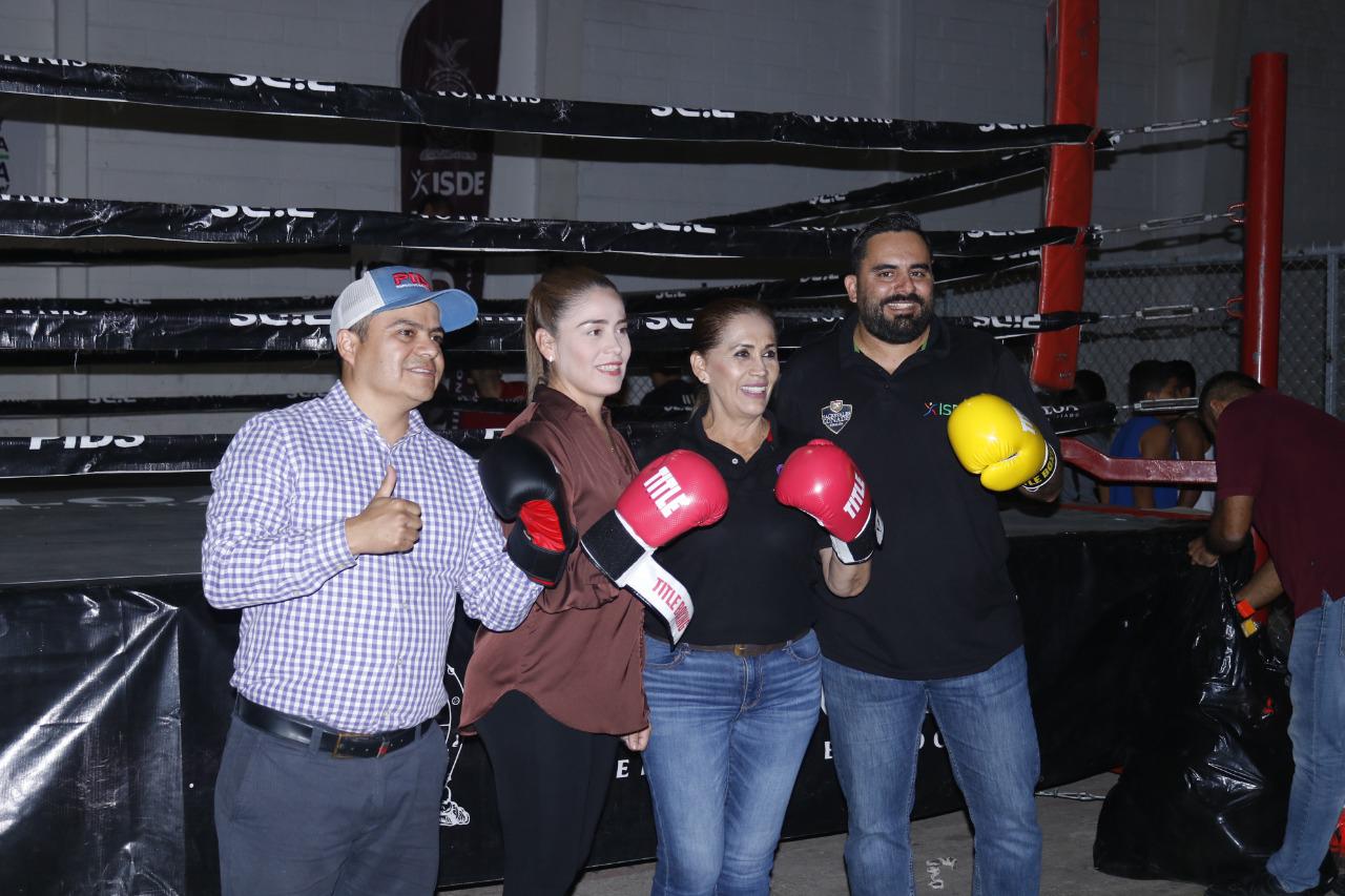 $!Reinauguran ring de boxeo en Escuinapa