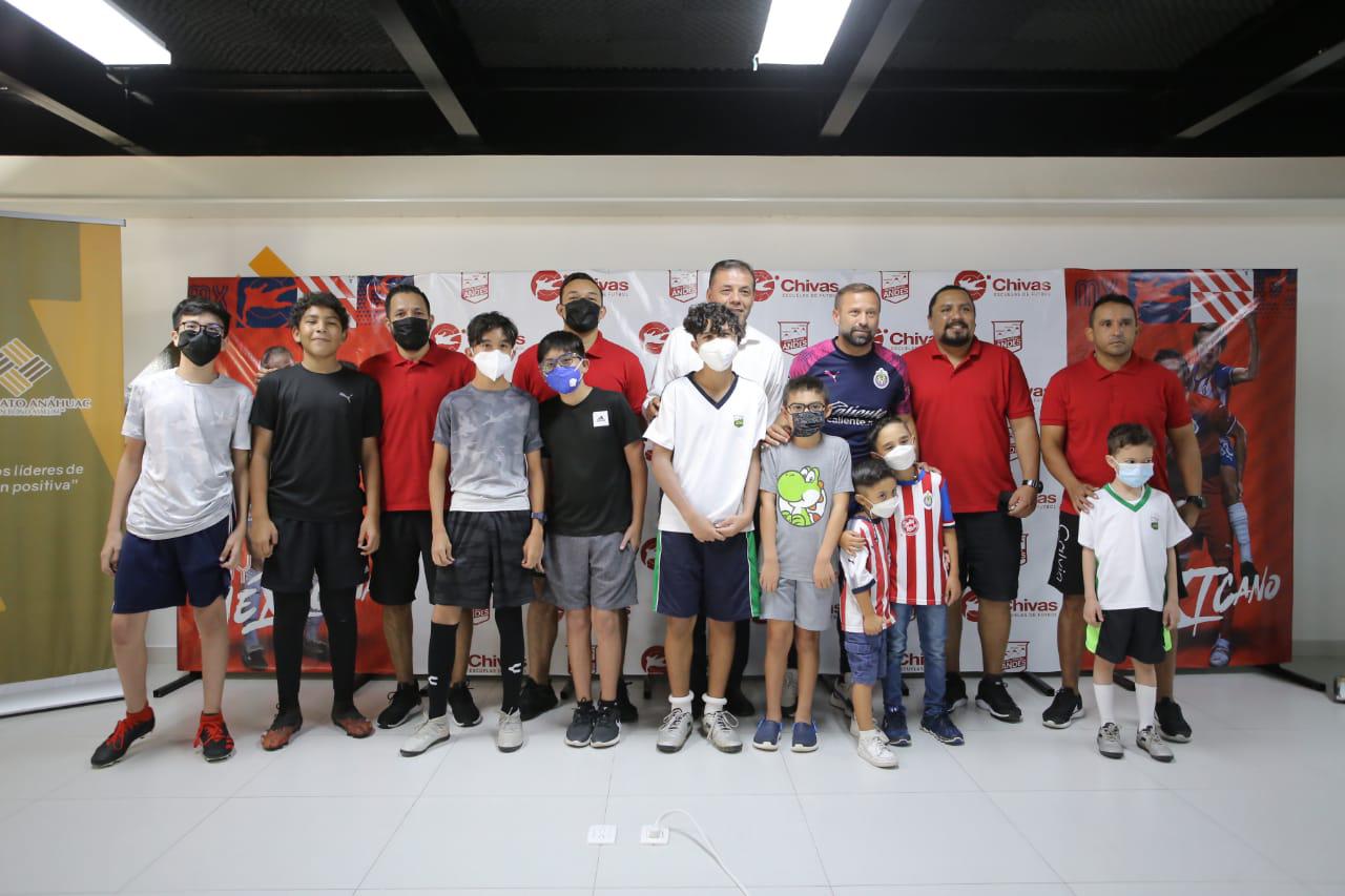 $!Escuela Chivas nace en Colegio Andes Mazatlán