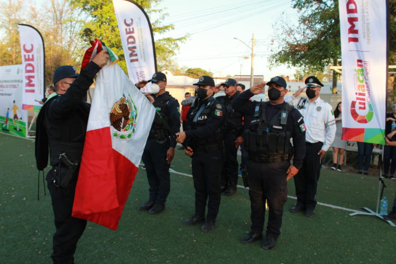 $!Inauguran Liga Intercolonial de Futbol 7, en Culiacán