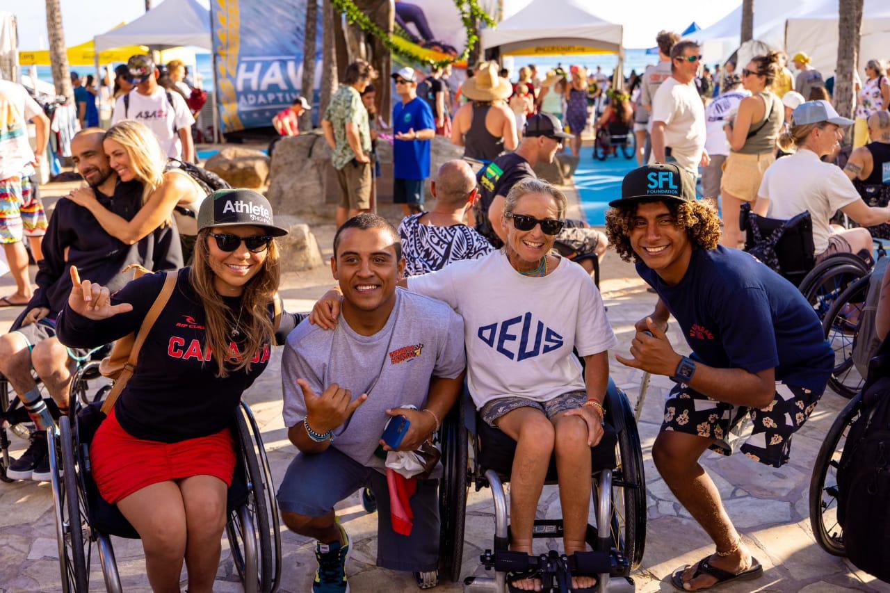 $!Clasifica mazatleco Martín Díaz a final del Hawaii Adaptative Surfing