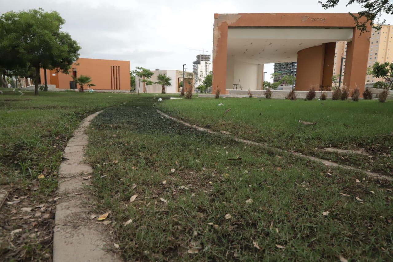 $!Coparmex propone concluir y revitalizar el Parque Central de Mazatlán