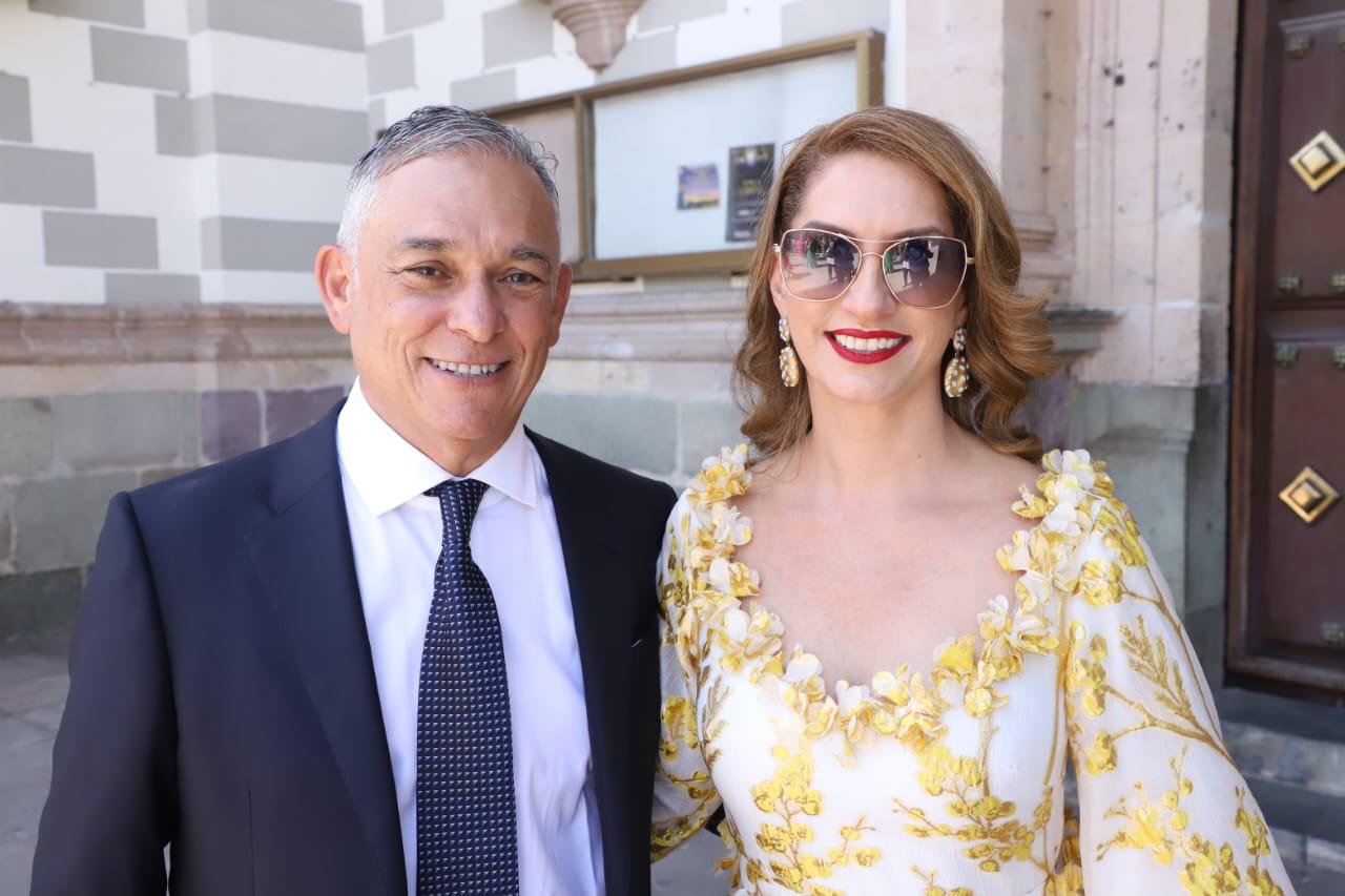 $!Rodrigo Llausás Azcona y Patricia Díaz de Llausás.