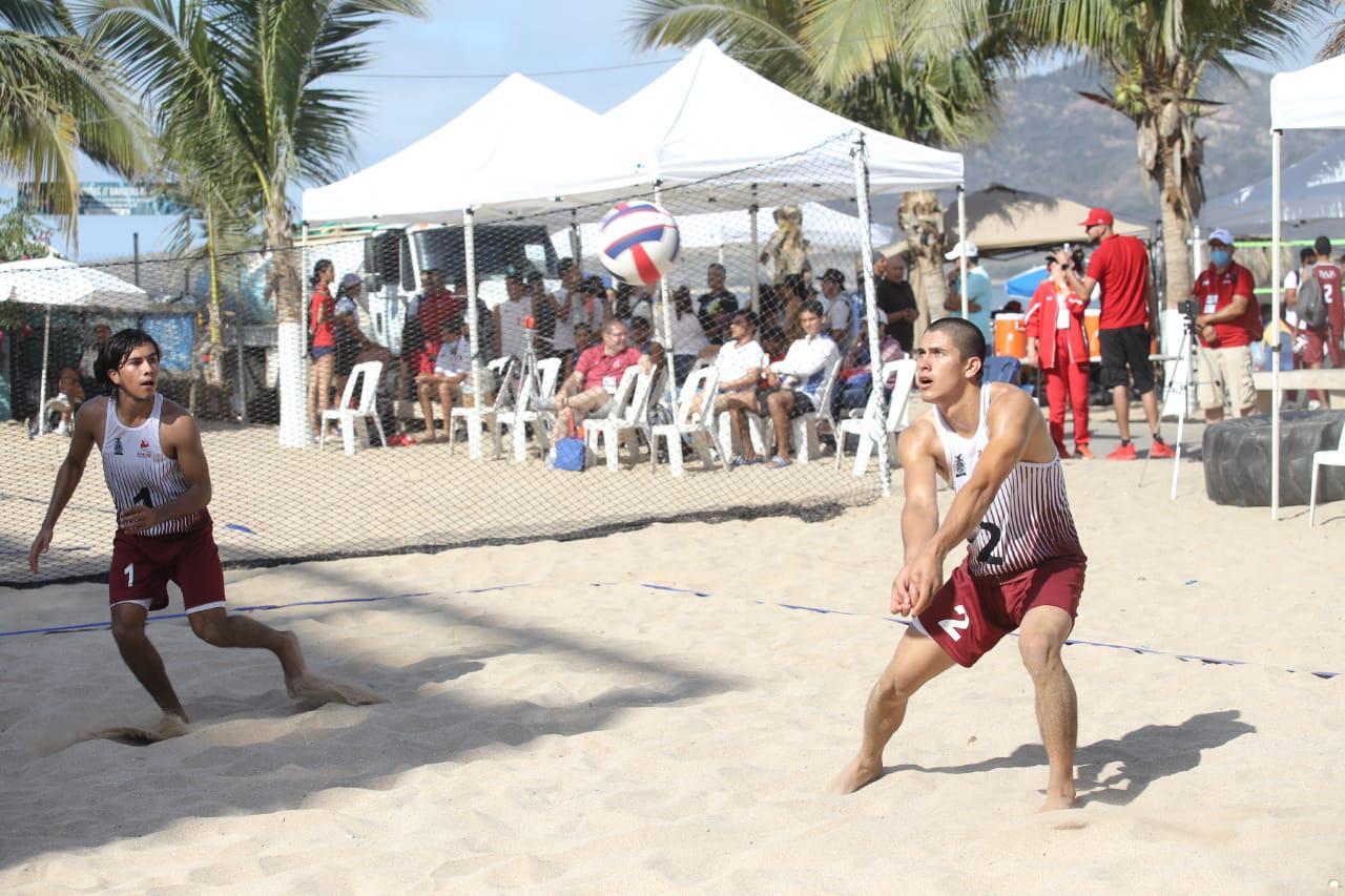 $!Sinaloa inicia con el pie derecho en el Macro Regional de Voleibol de Playa