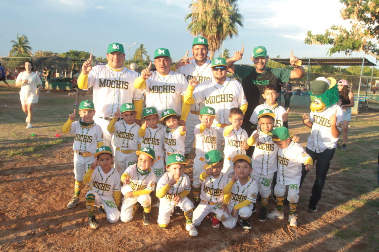 $!Liga Ahome Municipal se proclama campeón del Nacional de Beisbol Pañalitos
