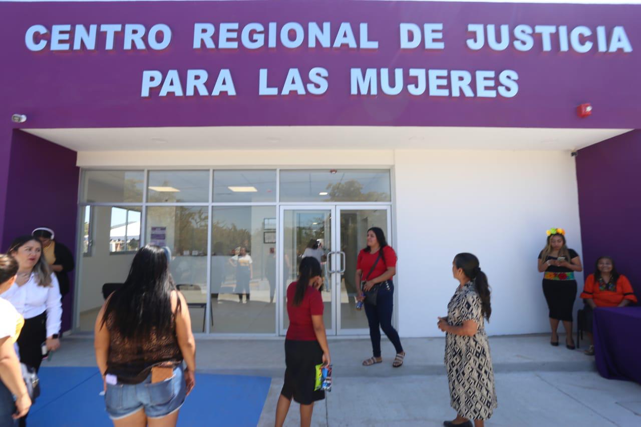 $!Inauguran Centro Regional de Justicia para Mujeres en Mazatlán