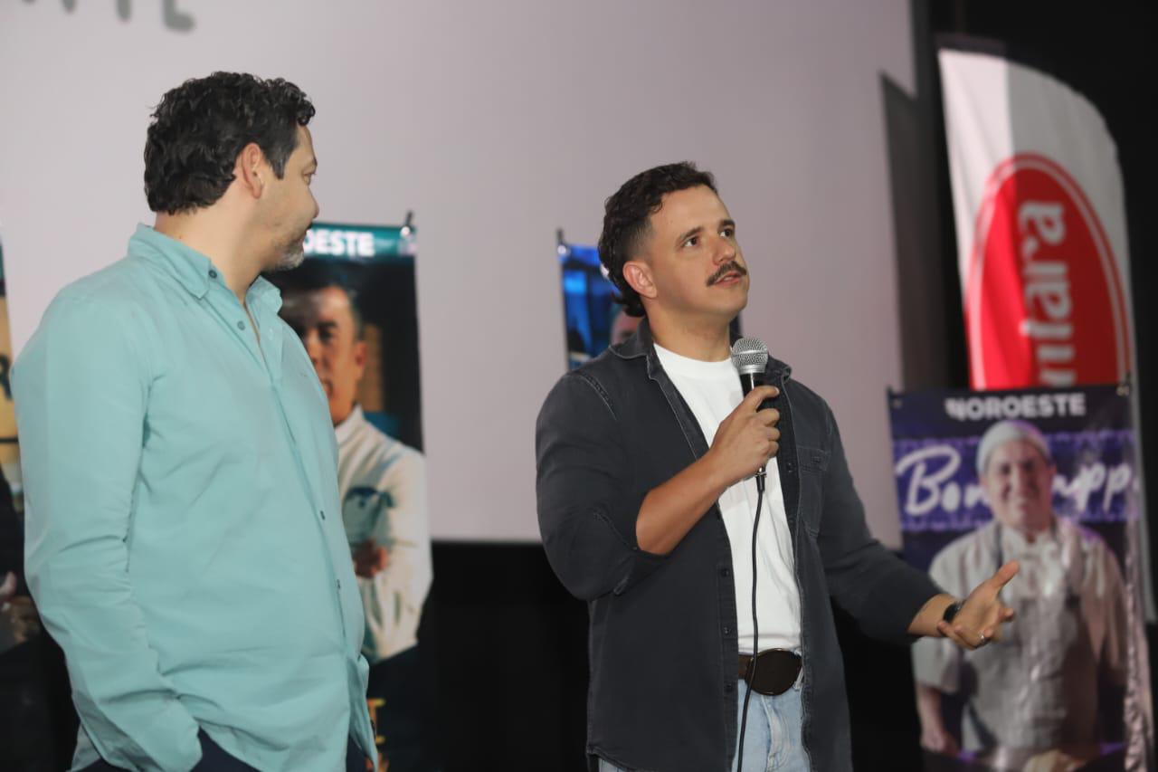 $!Isaac Aranguré agradeció el trabajo de la producción.