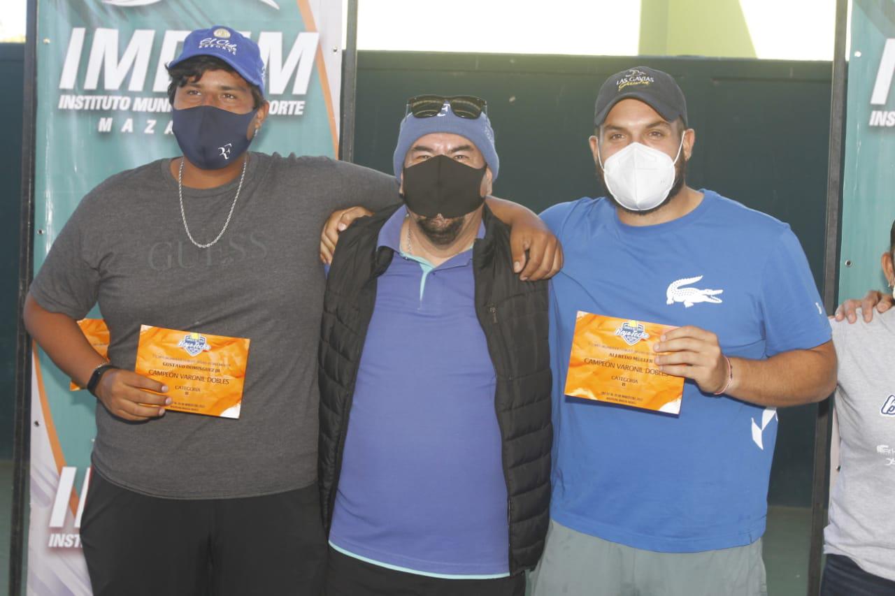 $!Mariano Hinojos se proclama monarca en el Bajo Techo Mazatlán Open 2021
