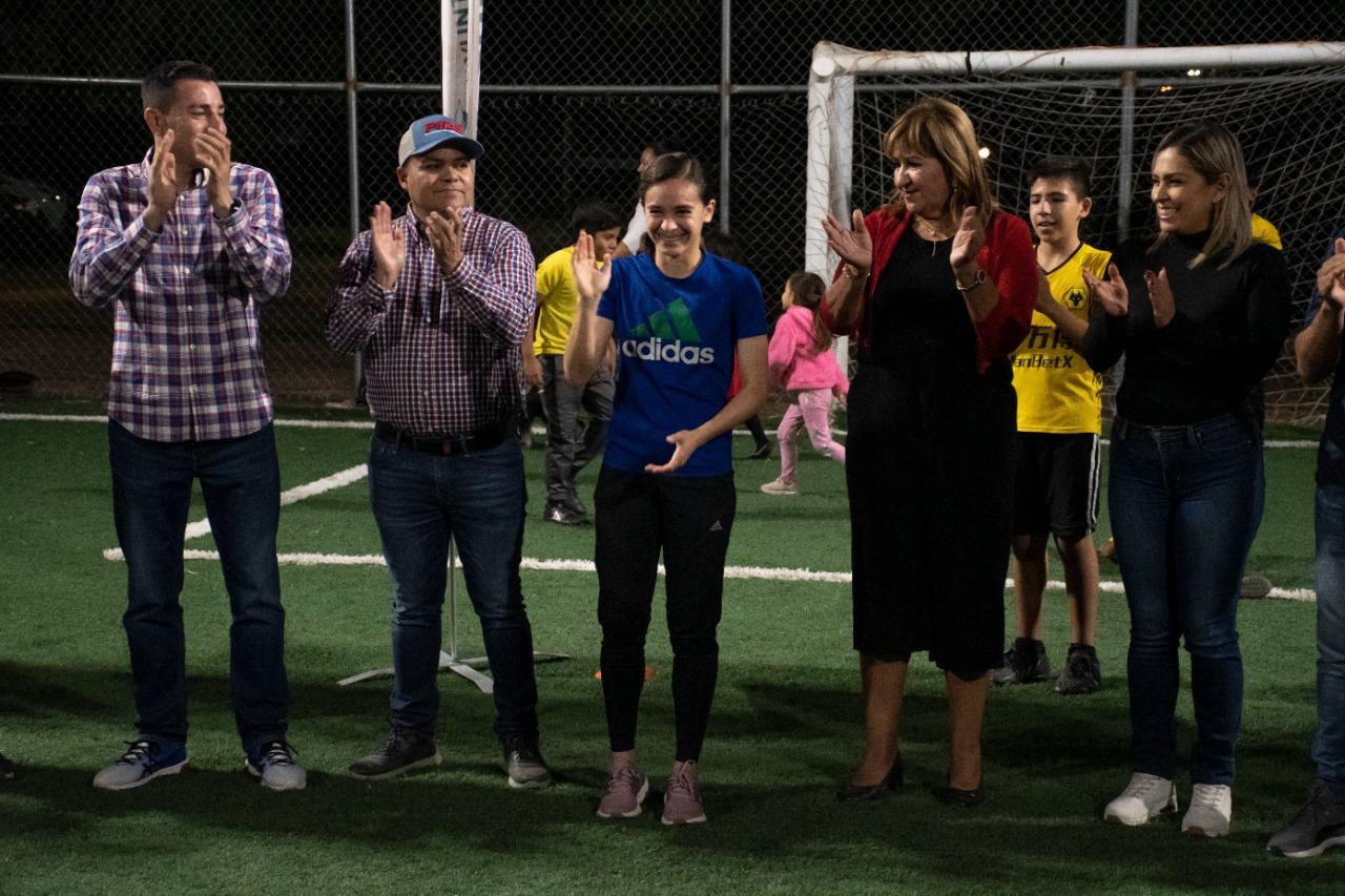 $!Recibe Culiacán espacios deportivos rehabilitados por el PIDS
