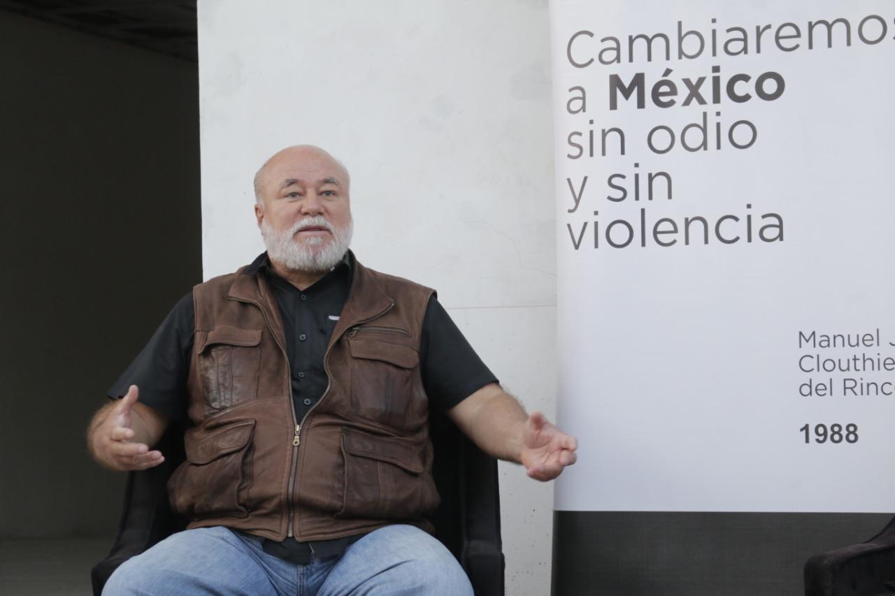 $!‘Quien aspire a ser ciudadano, tiene que tener dignidad, libertad, y responsabilidad’: Manuel Clouthier