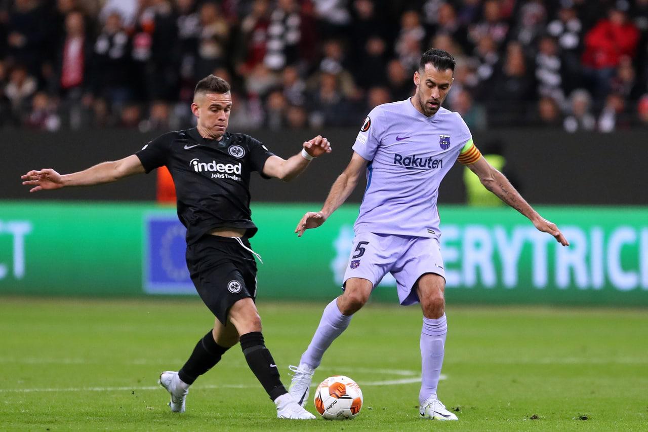 $!Barcelona rescata el empate en su visita al Eintracht de Frankfurt