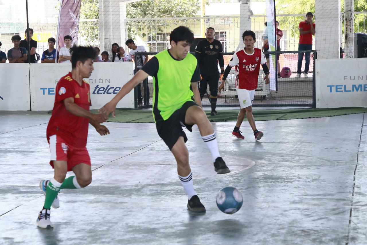 $!Inauguran en Navolato el torneo estatal De la Calle a la Cancha de Fundación Telmex