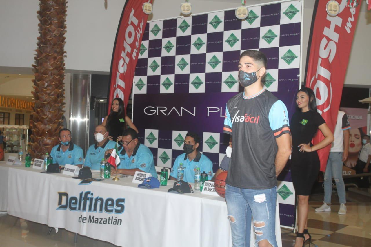 $!Delfines de Mazatlán presenta su nueva ‘piel’ de cara al arranque del Cibapac