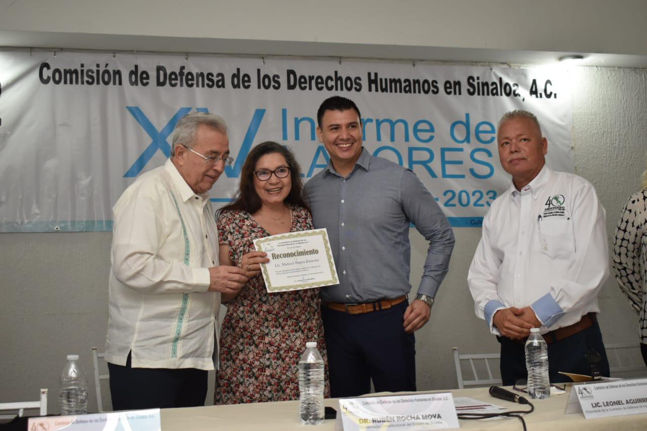 $!CDDHS rinde informe y dedica evento a Norma Corona