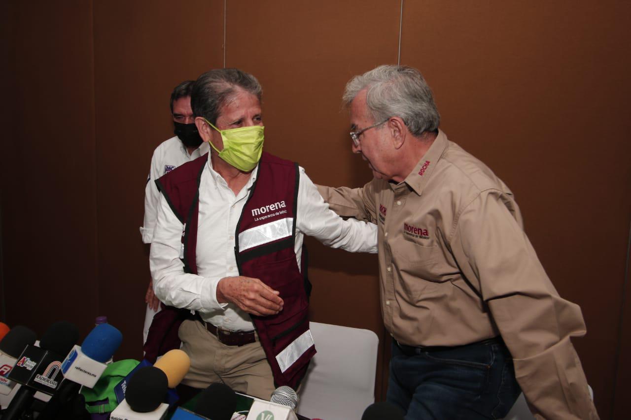 $!Tomás Saucedo se suma a la campaña de Rocha Moya