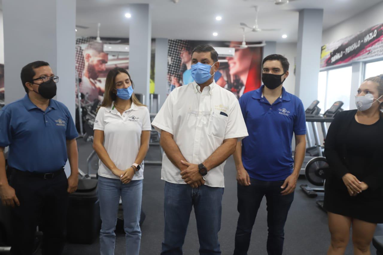 $!Inauguran gimnasio en Industrias Marino