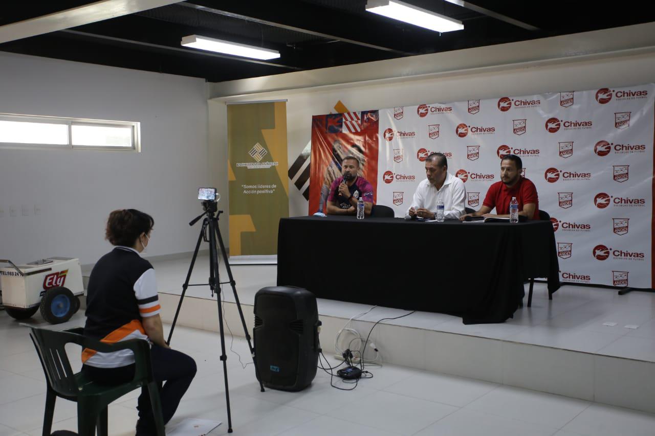 $!Escuela Chivas nace en Colegio Andes Mazatlán