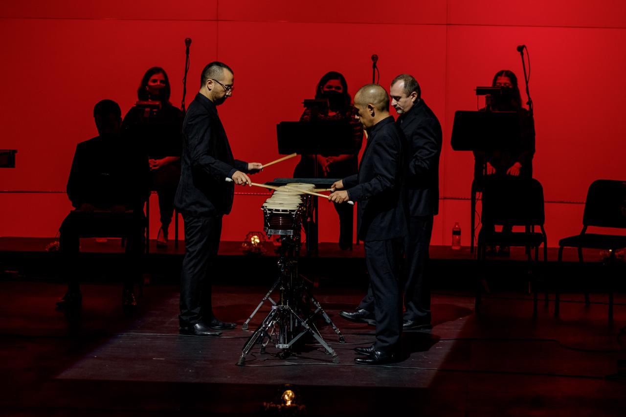 $!Viven sinaloenses la experiencia del ‘Drumming’, con SAFA Ensamble de Percusiones