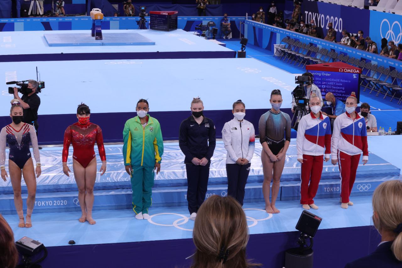 $!Histórico cuarto lugar de Alexa Moreno en la gimnasia de Tokio 2020
