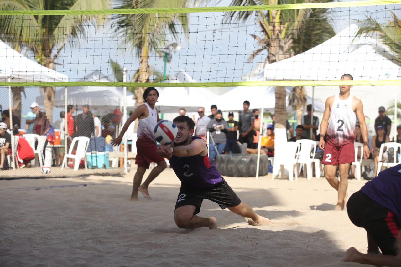 $!Sinaloa inicia con el pie derecho en el Macro Regional de Voleibol de Playa