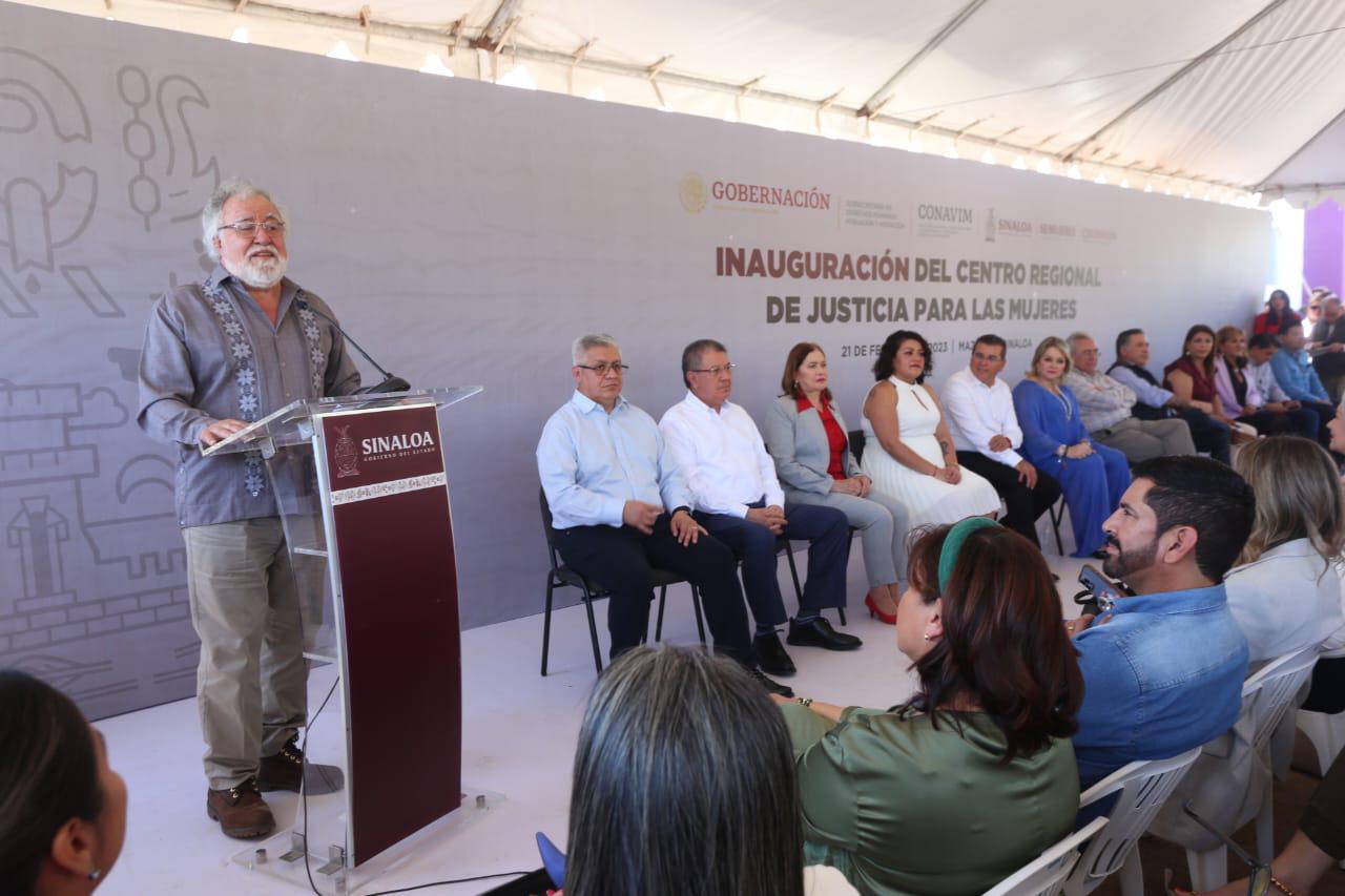 $!Inauguran Centro Regional de Justicia para Mujeres en Mazatlán