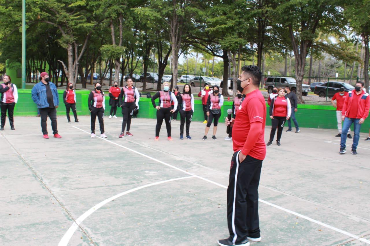 $!Personal del Imdec y del Salón de la Fama vuelven a la activación física