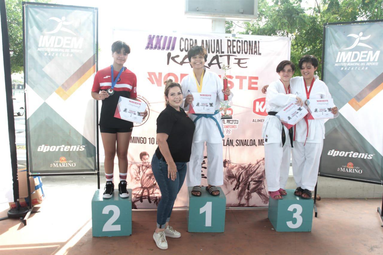 $!Jesús Moreno Salas califica como un éxito la Copa Anual Regional de Karate Datemex 2022