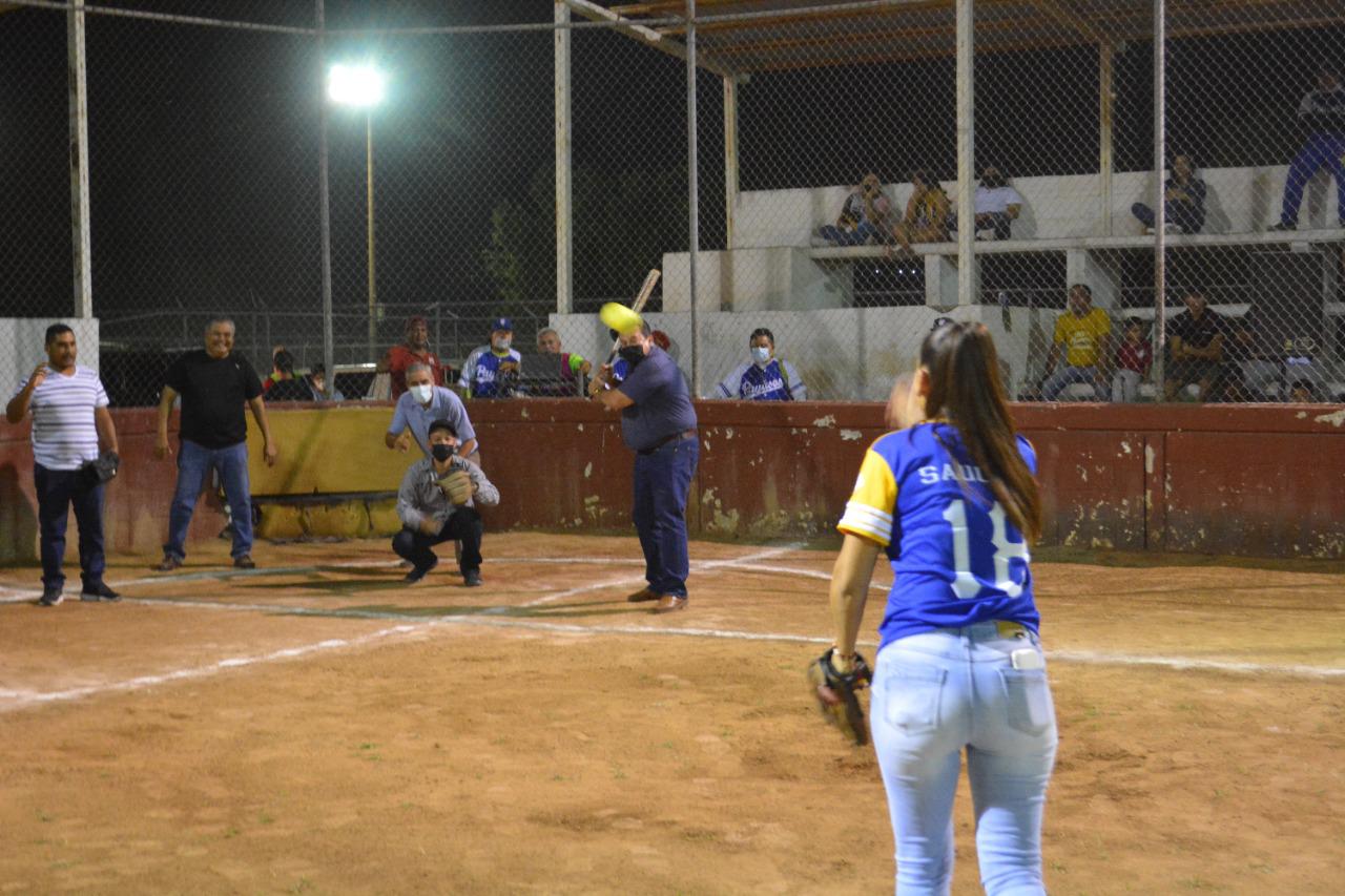 $!Inauguran en Navolato Liga de Softbol Femenil