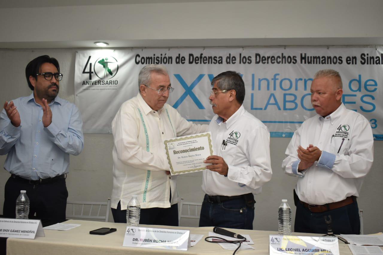 $!CDDHS rinde informe y dedica evento a Norma Corona