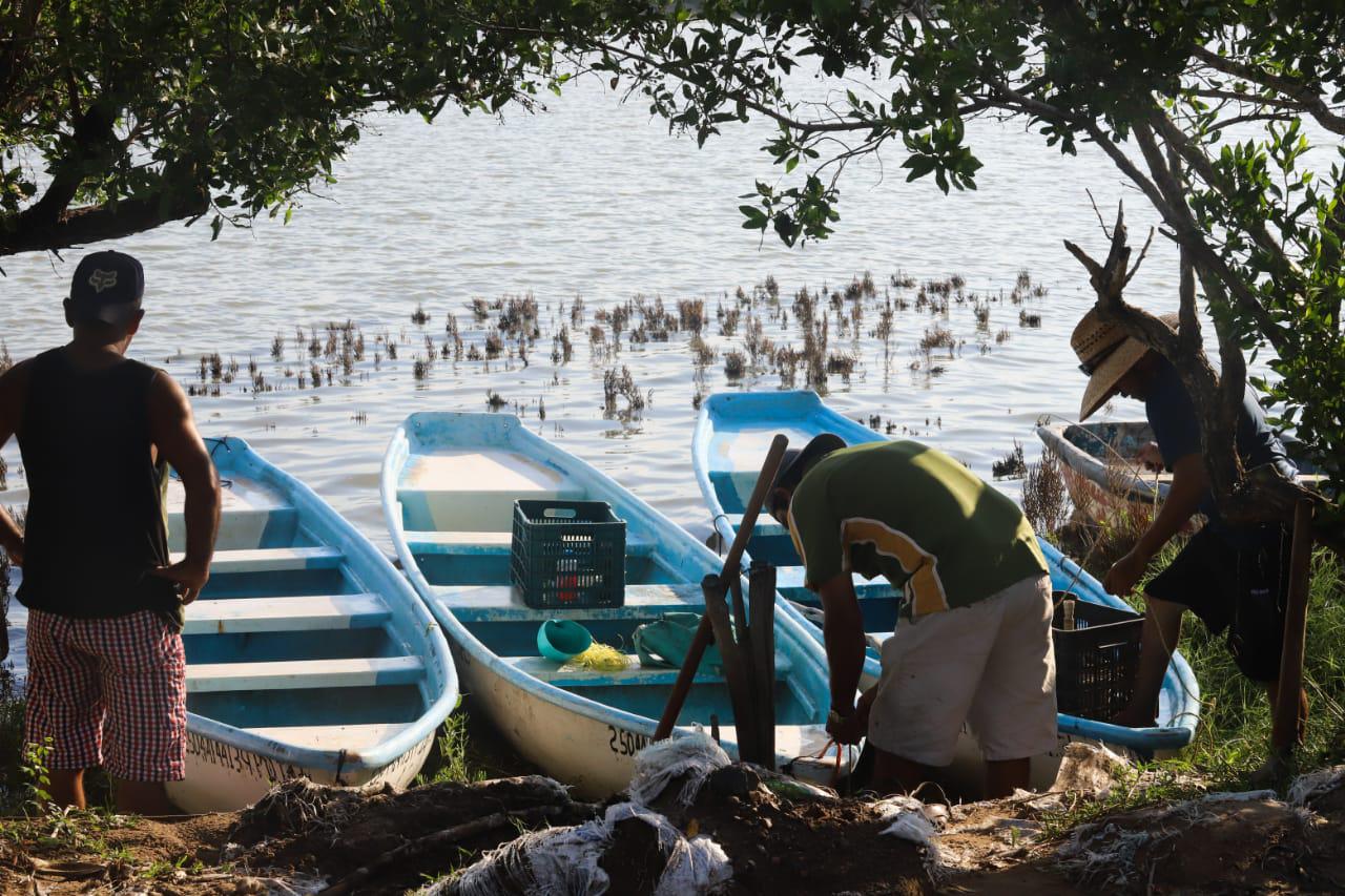 $!Pescadores de Los Pozos y Teodoro Beltrán, listos para la captura de camarón