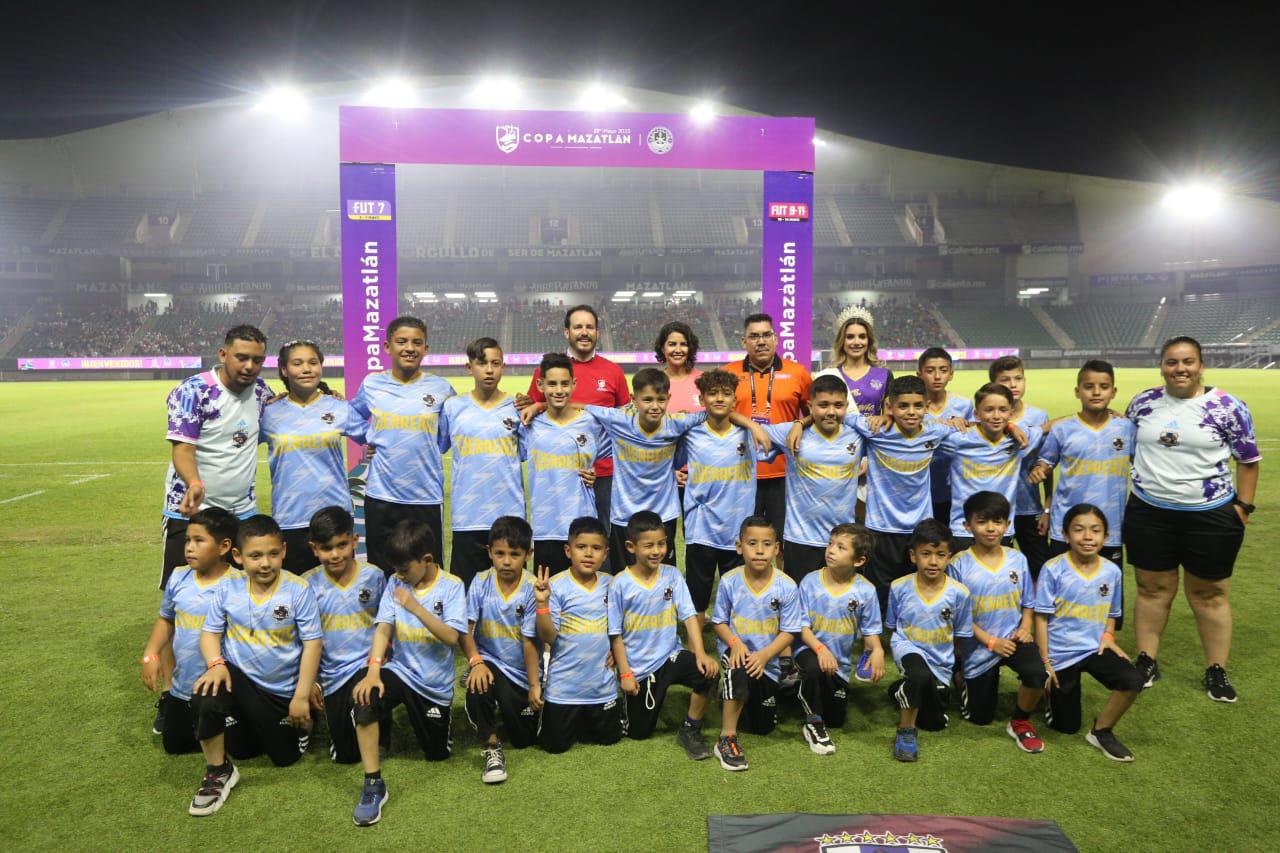$!Colorido inicio de la Copa Mazatlán de Futbol 7
