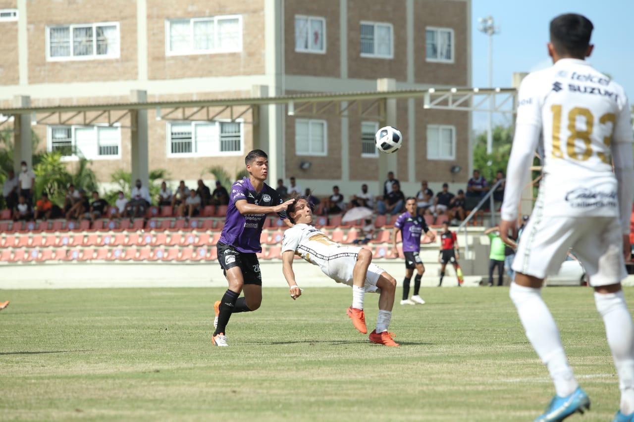 $!Mazatlán FC Sub 20 viene de atrás para domar a Pumas