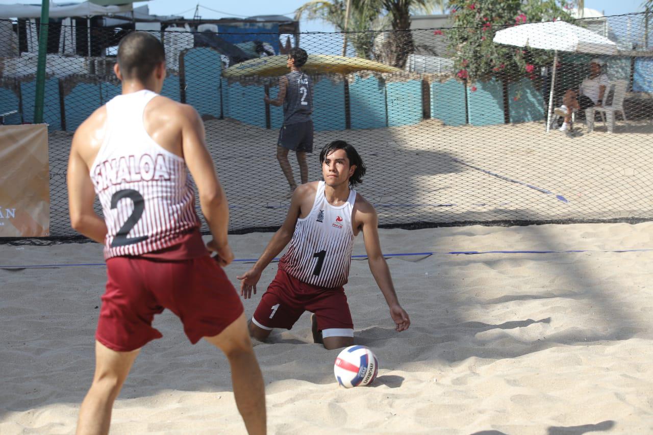 $!Sinaloa inicia con el pie derecho en el Macro Regional de Voleibol de Playa