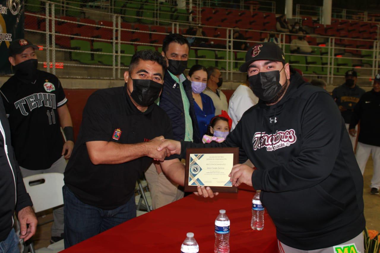 $!La Liga de Softbol Interperiodística 2022 es inaugurada en Culiacán